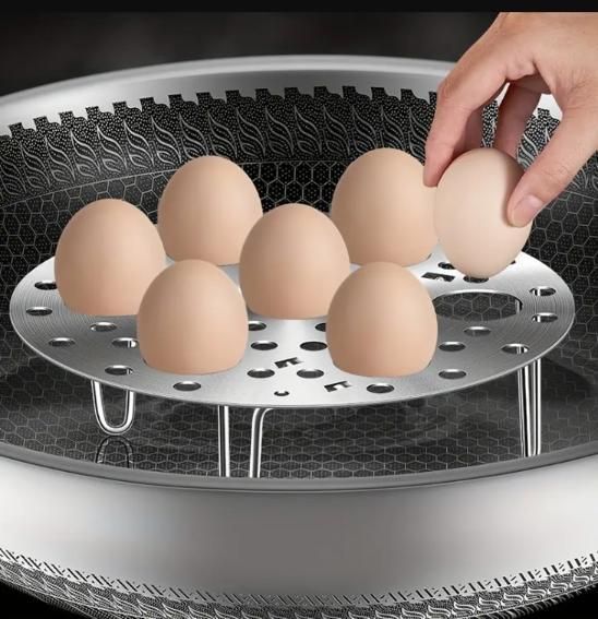 Stainless Steel Egg-Multipurpose Steaming Rack